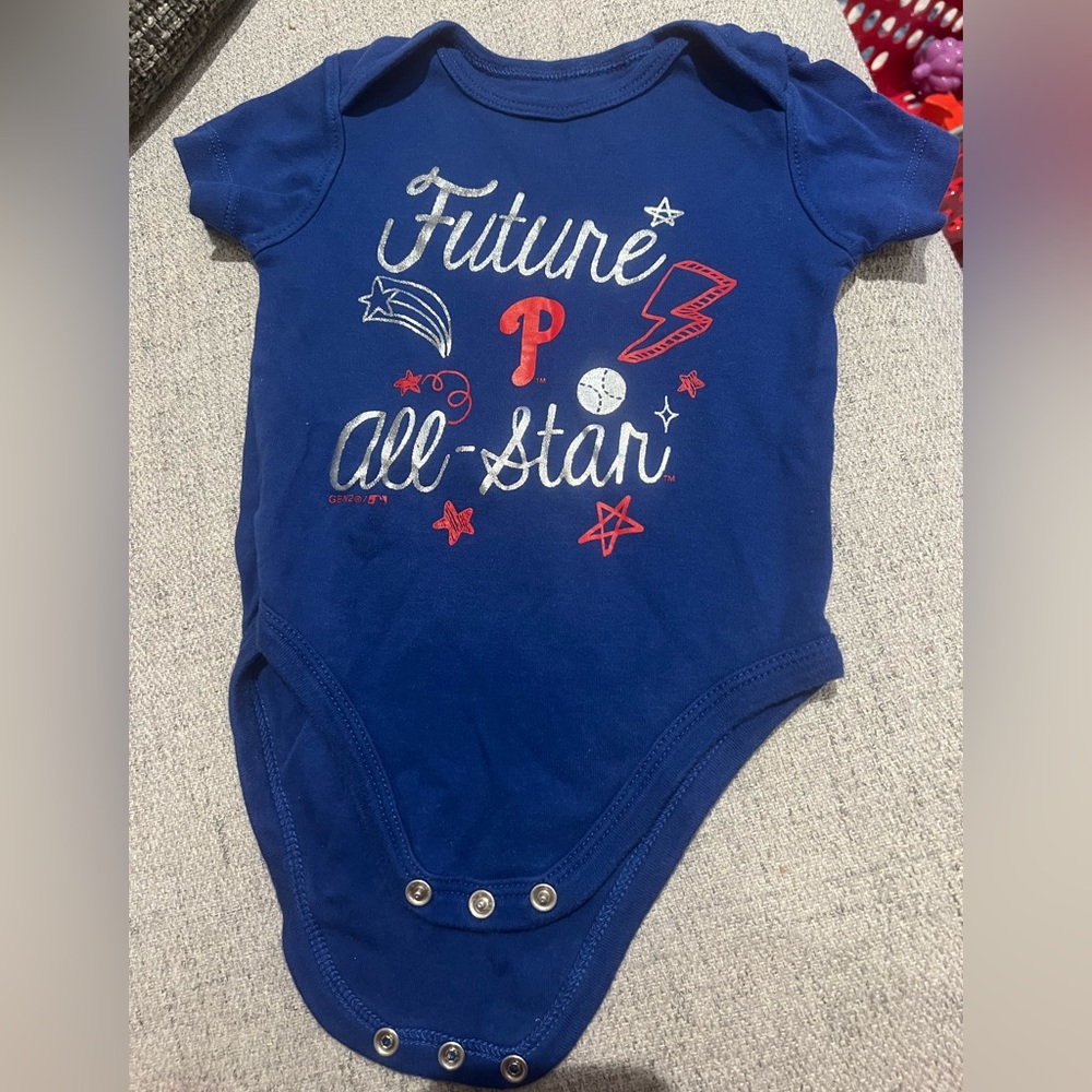 Phillies blue onesie!